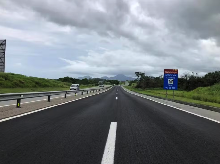 ViaLagos acelera revitalização asfáltica na RJ-124, de Iguaba Grande a Rio Bonito