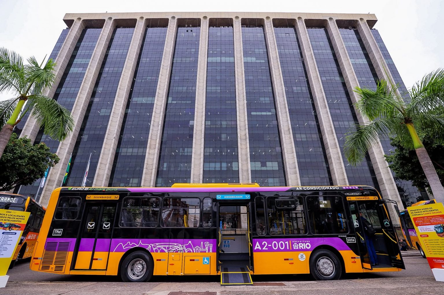Sistema RIO estreia na Zona Oeste com 169 novos ônibus a partir de 24 de agosto