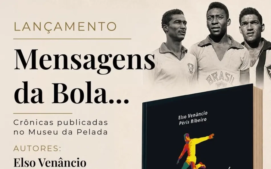 Elso Venâncio lança “Mensagens da Bola” e reúne nomes históricos do futebol e do rádio esportivo