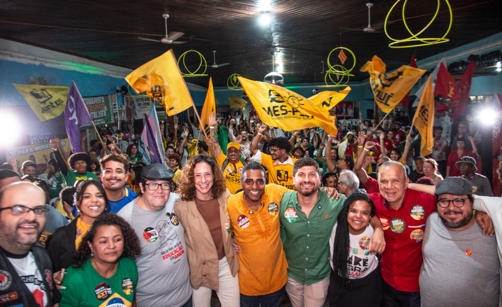 Prof. Josemar lança pré-candidatura à reeleição em evento com lideranças do PSol e aliados em São Gonçalo