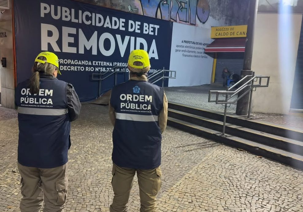 Publicidade de plataformas de apostas está proibida em espaços públicos do Rio