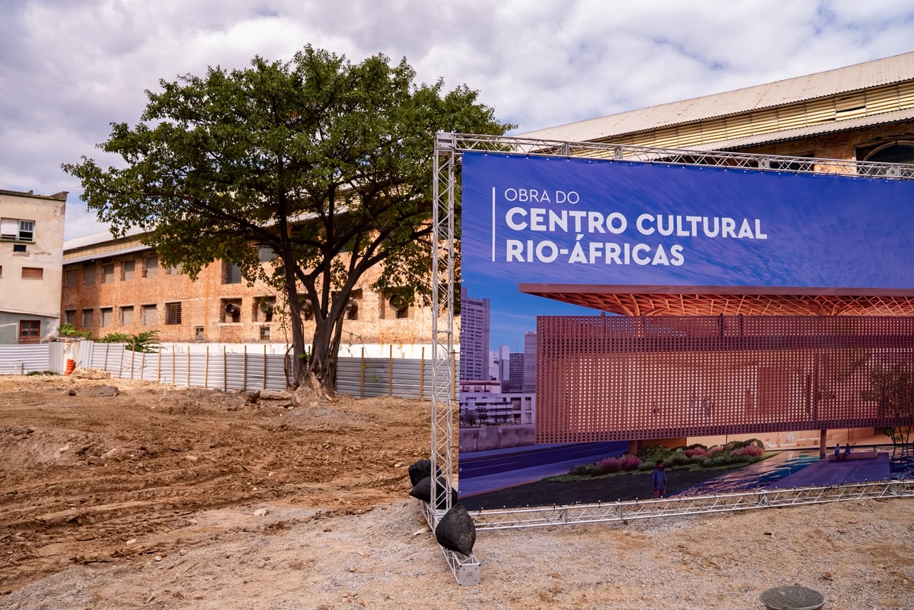 Obras do Centro Cultural Rio-Áfricas começam ao lado do Cais do Valongo