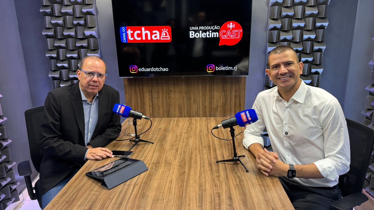 Douglas Ruas fala sobre segurança, saúde e gestão do Estado no Boletim Cast, com Eduardo Tchao