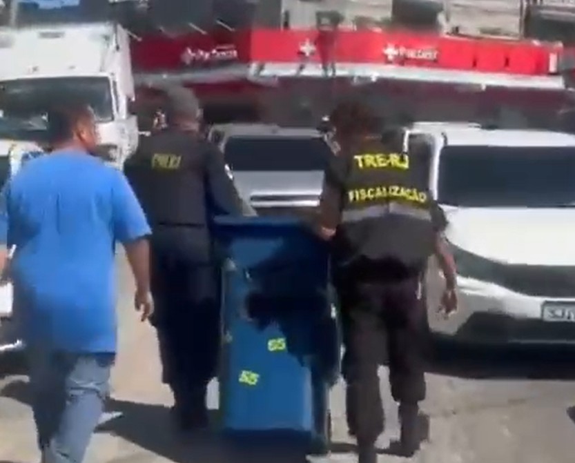 Fiscalização recolhe caixa de som usada em caminhada de Paes na Região dos Lagos