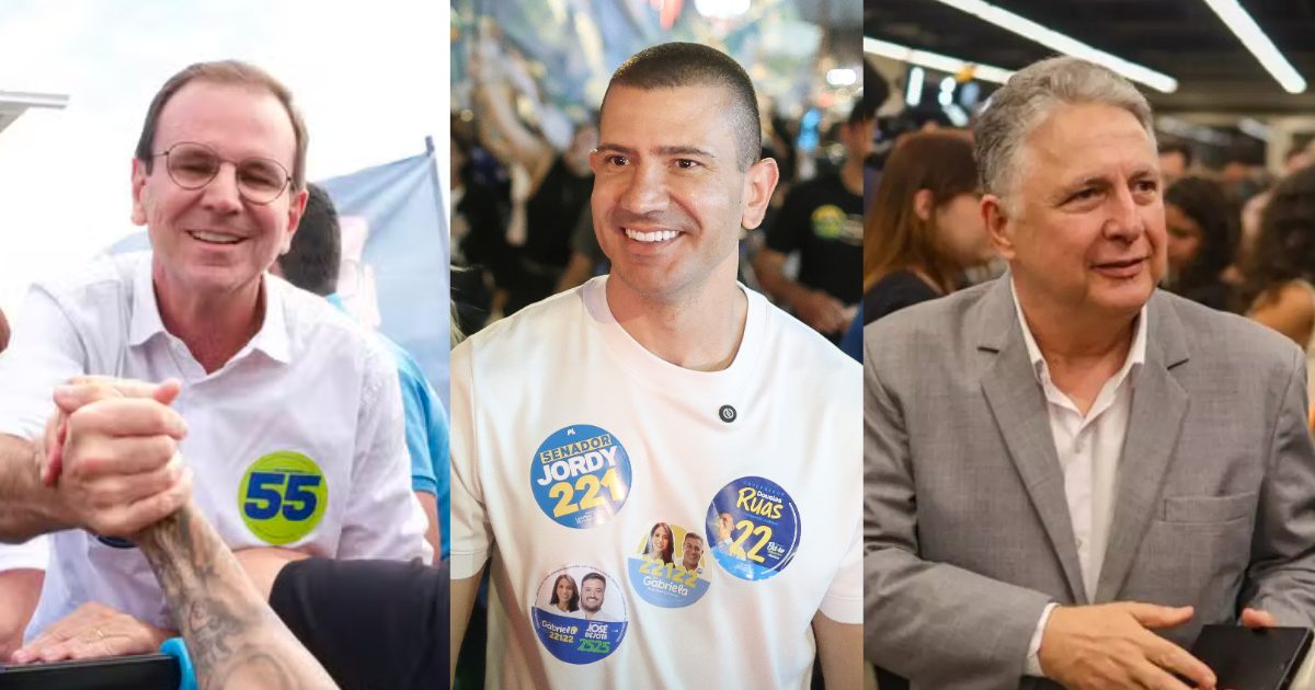 Datafolha mostra Paes com 41%, Douglas Ruas com 19% e Garotinho com 9% no Rio