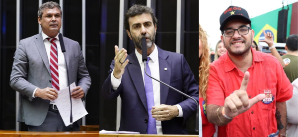 Trégua no PT: após treta por número na urna, Lindbergh, Freixo e Diego Quaquá se unem como puxadores de votos do partido na TV