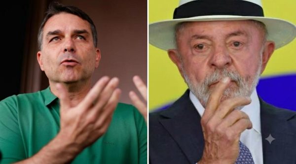 Datafolha no RJ: Flávio Bolsonaro, 39%; Lula, 35%; Cury, 5%, Renan, 4%; Caiado, 3%; Zema, 2%