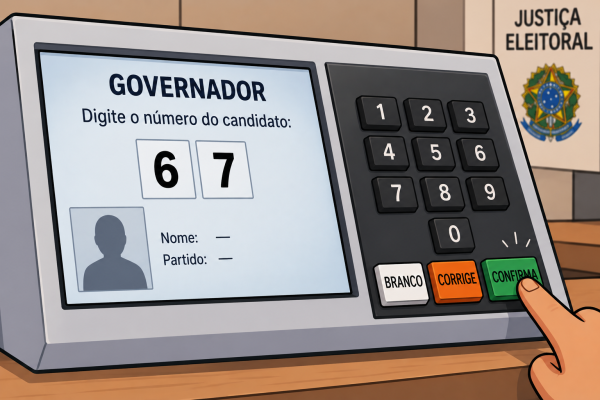 Farmou aura: meme ’67’ foi usado 573 vezes para anular votos de presidente e governador no Rio de Janeiro