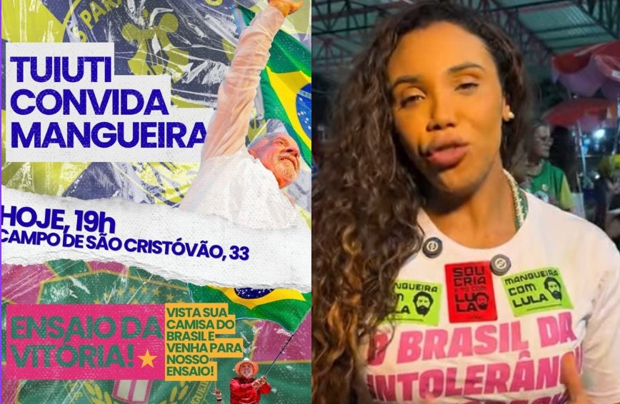 Carnaval do Lula será nesta segunda-feira, em São Cristóvão, com Paraíso do Tuiuti e Mangueira; sambistas vivem apoteose eleitoral