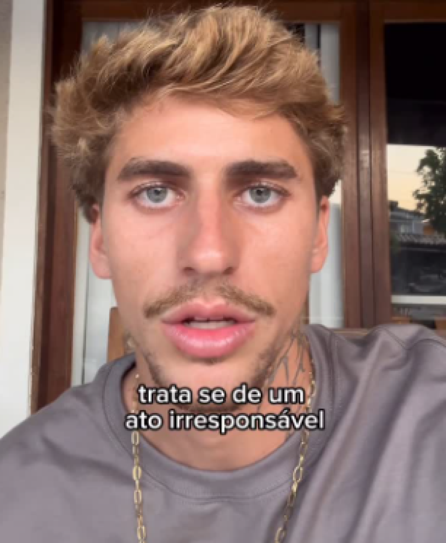 Influenciador Thiago Jatobá se arrepende após invadir pista do Aeroporto do Galeão: 'Ato impensado