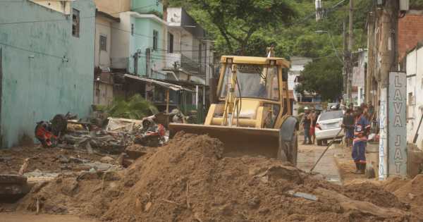 Nova Iguaçu registra 135 ocorrências após temporal e mantém alerta máximo