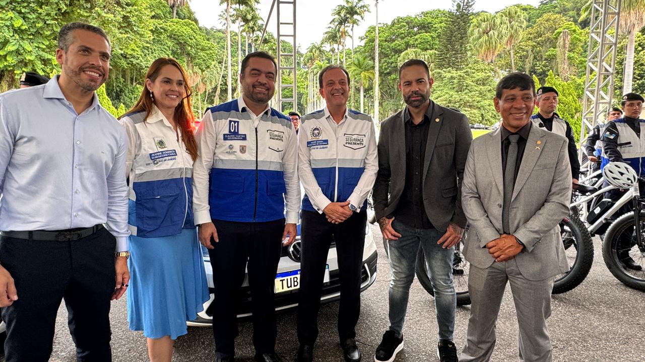 Governo do Estado entrega 337 bicicletas elétricas e 140 novas viaturas para reforçar Programa Segurança Presente