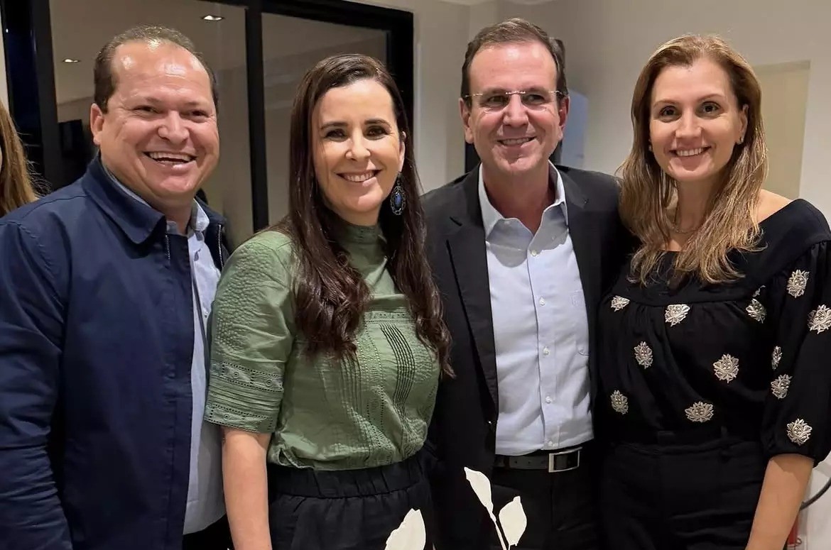 No aniversário da vice, Paes reafirma compromisso com a família Reis