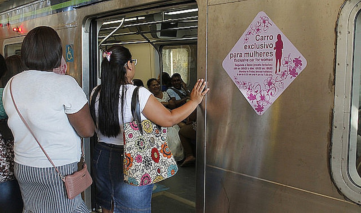 Alerj aprova vagões femininos em todos horários nos trens e no metrô