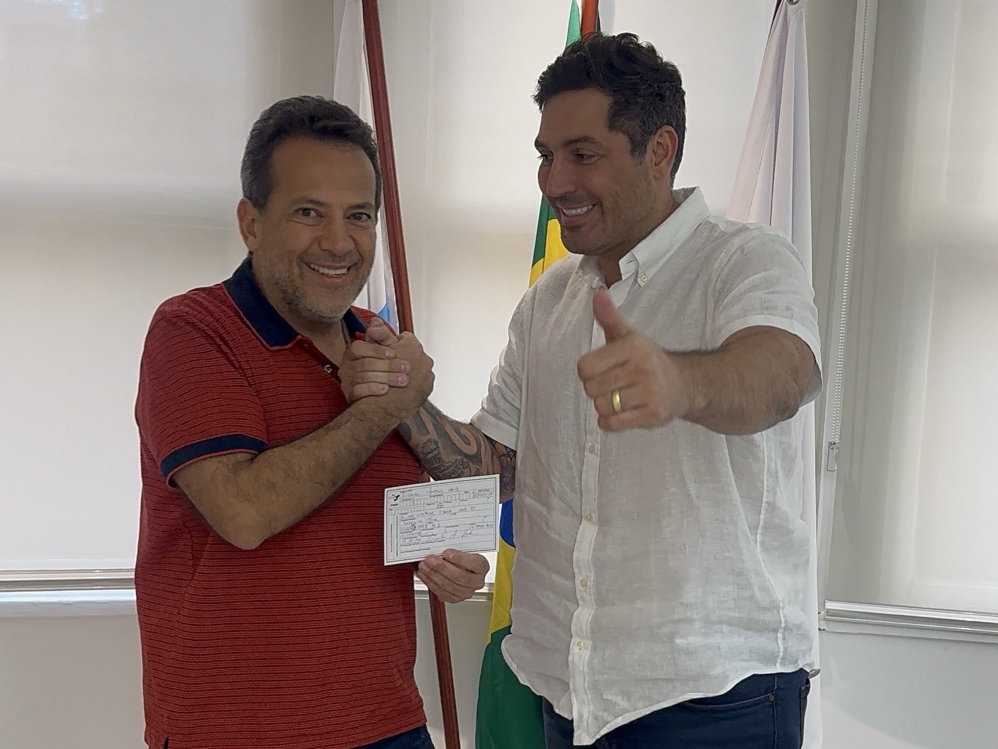 Ricardo Abrahão se filia ao PSDB e assume diretório em Nilópolis para fortalecer partido