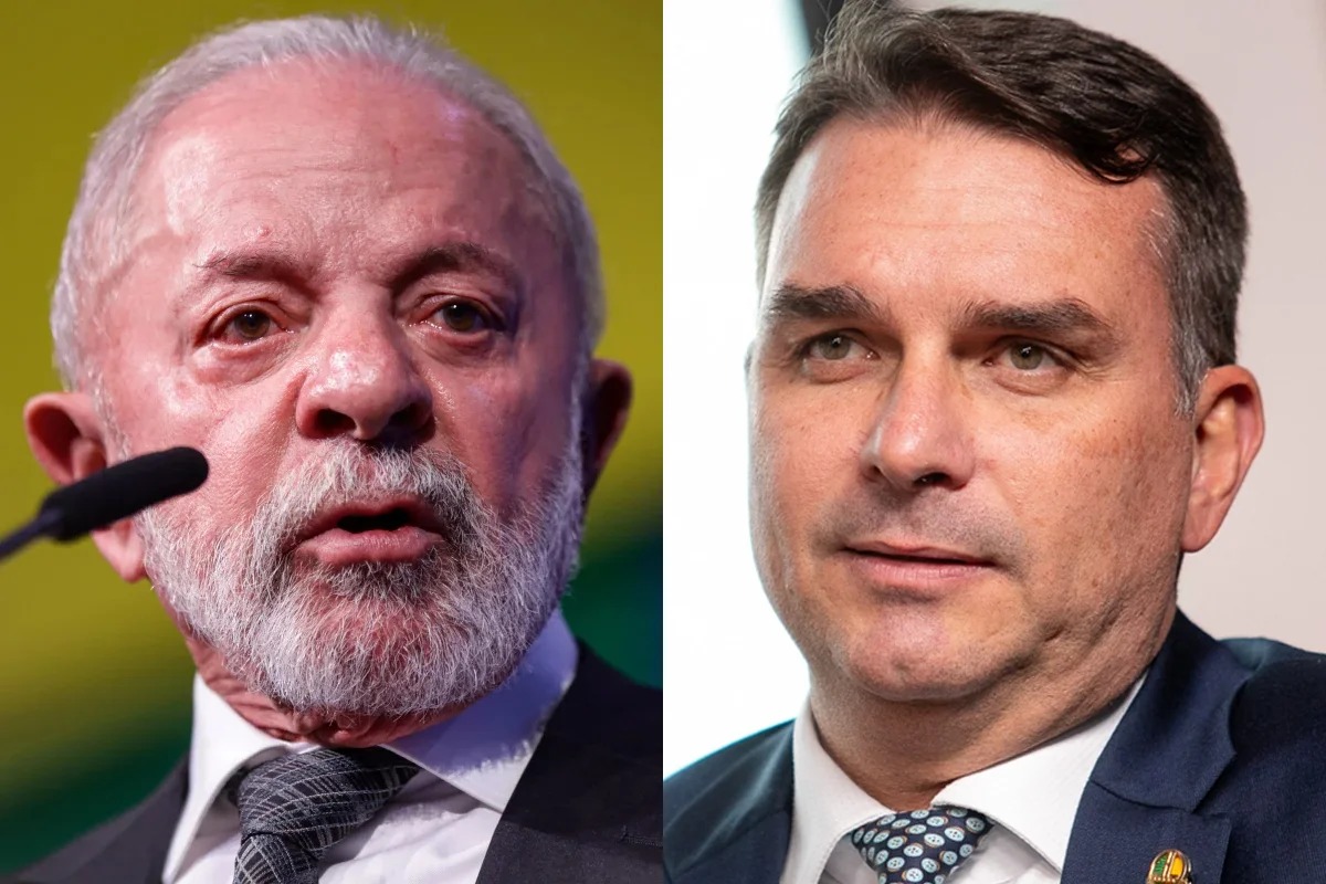 Pesquisa CNT aponta Lula à frente de Flávio Bolsonaro em cenário de 2º turno