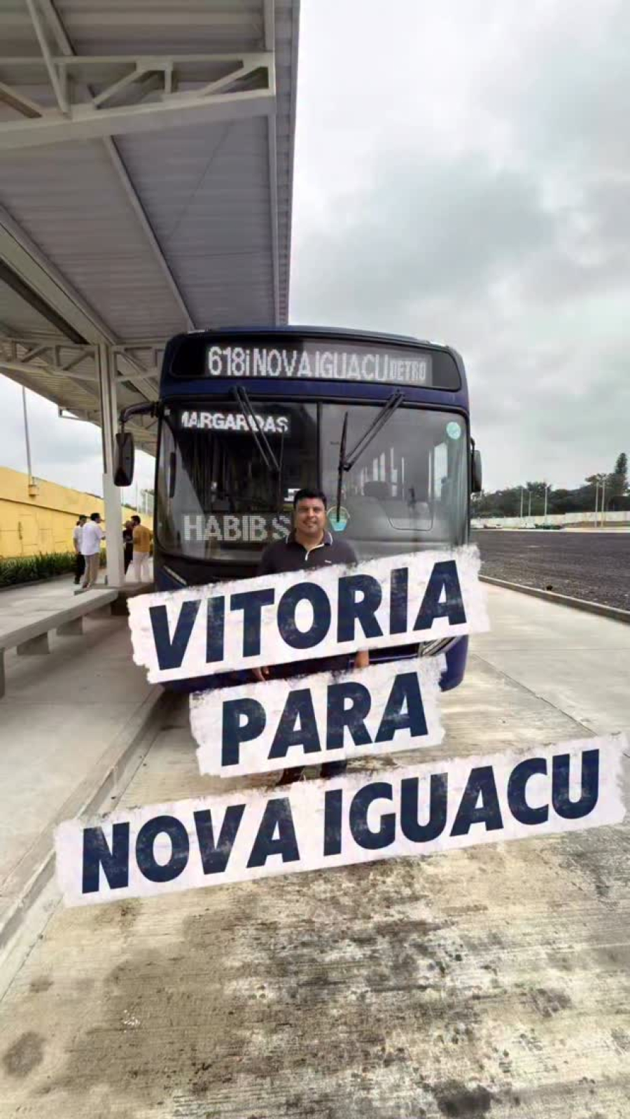 Elton Cristo celebra integração da Baixada ao BRT e destaca avanço histórico na mobilidade