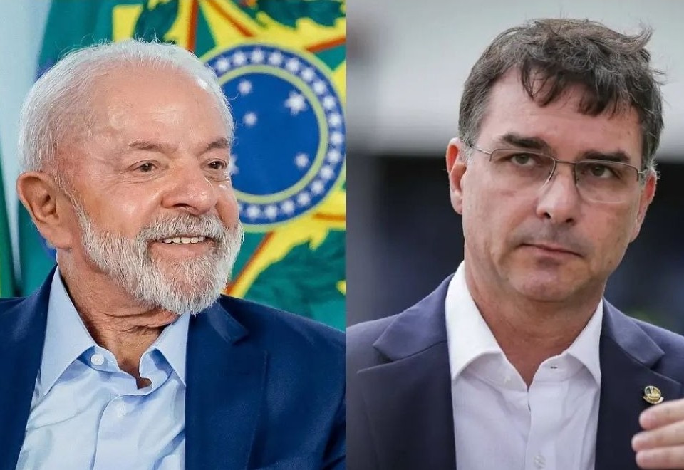 Pesquisa mostra Flávio Bolsonaro numericamente à frente de Lula no segundo turno