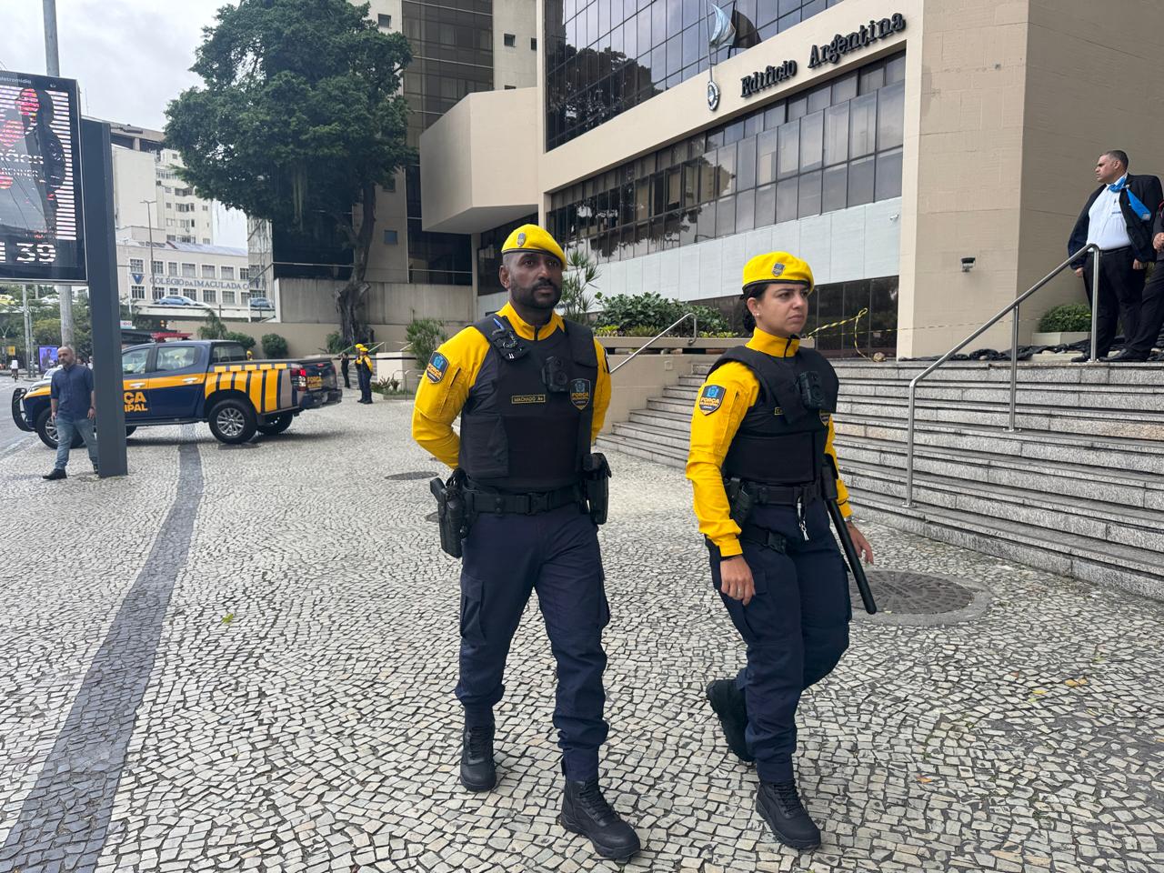 Força Municipal do Rio inicia patrulhamento em Botafogo