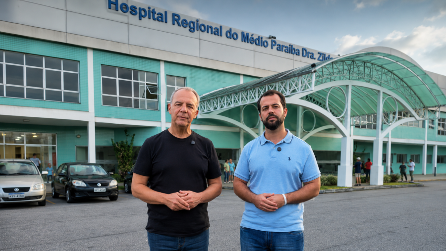 Marco Antônio Cabral destaca Hospital Regional do Médio Paraíba como legado da gestão Sérgio Cabral