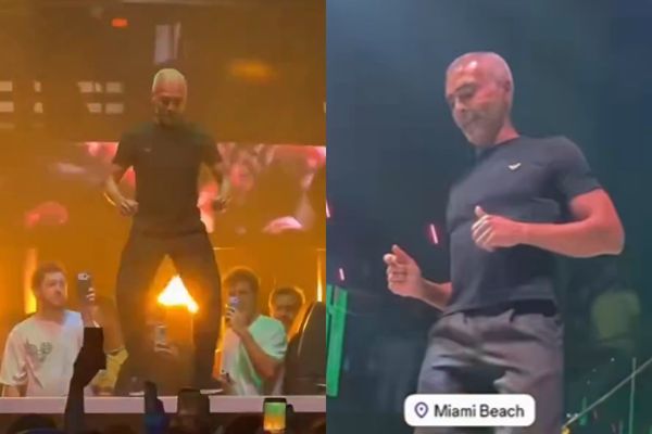 Sem se licenciar do Senado, Romário comemora vitória do Brasil dançando passinho em balada de Miami