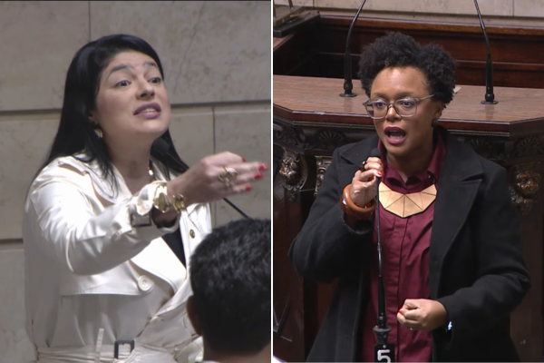 Alana Passos vai acionar Conselho de Ética e MP contra Tainá de Paula por fala sobre ‘vereadores associados a milícia’; petista pede desculpas