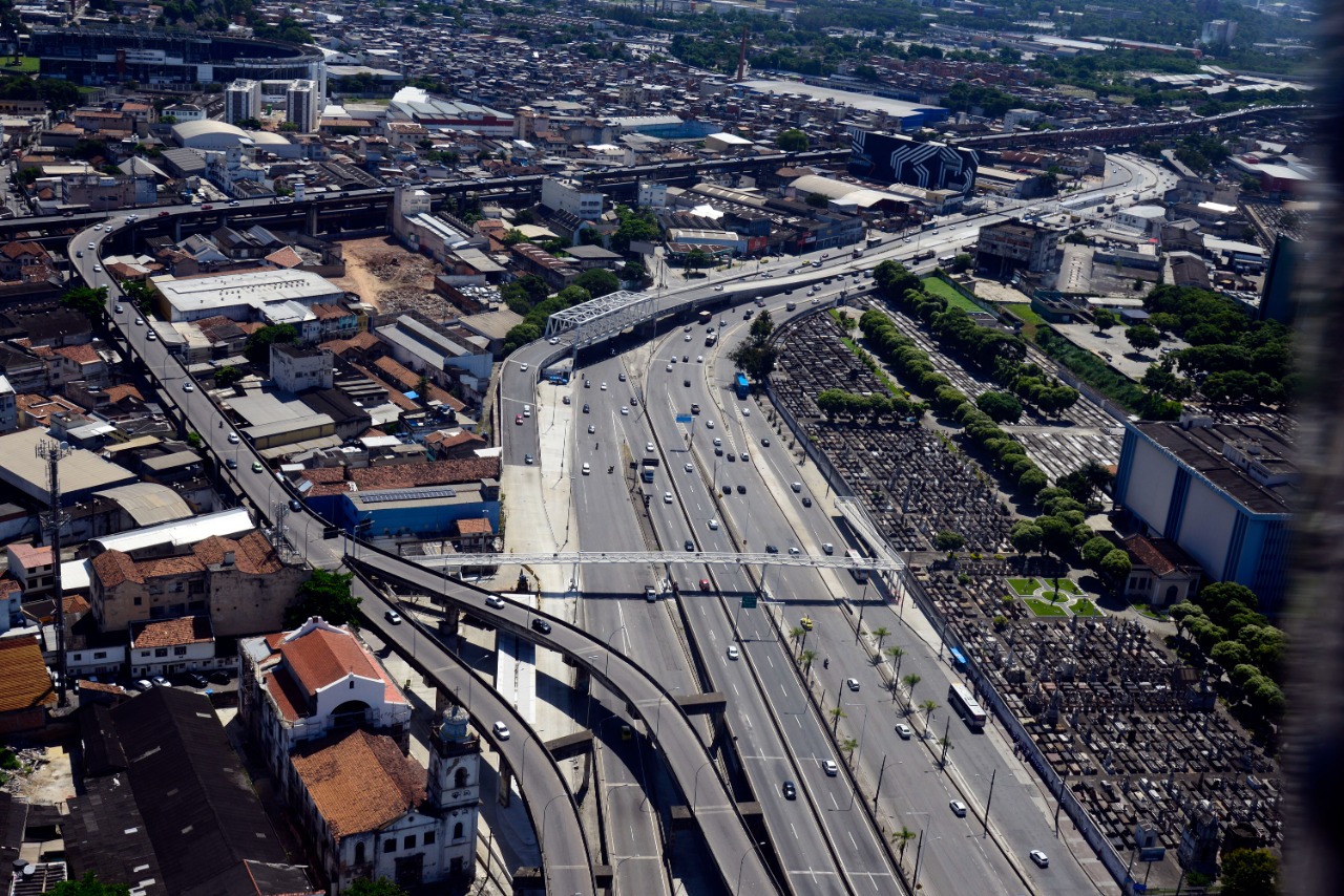 Avenida Brasil terá novos acessos exclusivos para o Porto do Rio